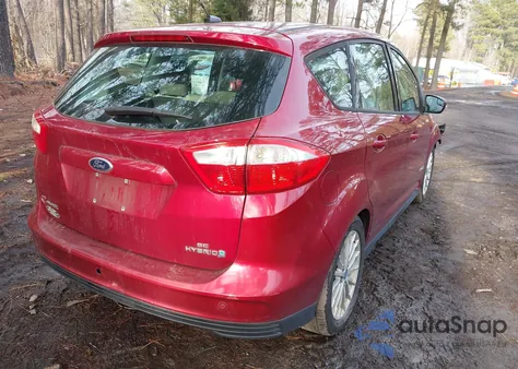 2013 Ford C-Max Hybrid Se из США, поврежденный, VIN 1FADP5AU1DL515689